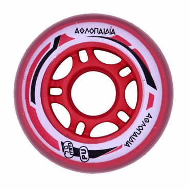 3K Wheels for Inline Skate 1083 - Red 3K Wheels for Inline Skate 1083 - Red