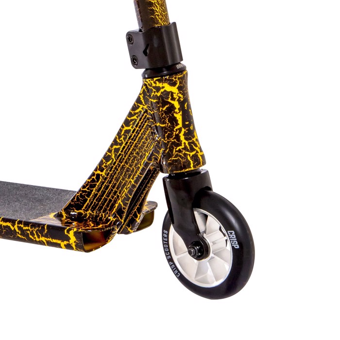 Crisp Inception Scooter - Gold Cracking Crisp Inception Patini - Gold Cracking