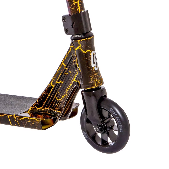 Crisp Inception Scooter - Gold/Pink Lava Crisp Inception Patini - Gold/Pink Lava