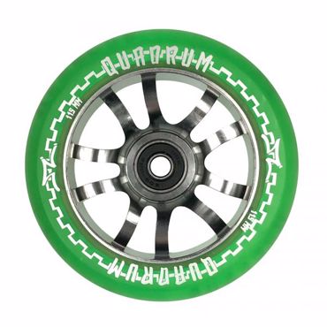 AO SCOOTERS Quadrum Clear Wheel 115mm - Green