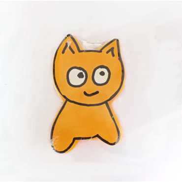 MEOW κερί extra large - Κίτρινο