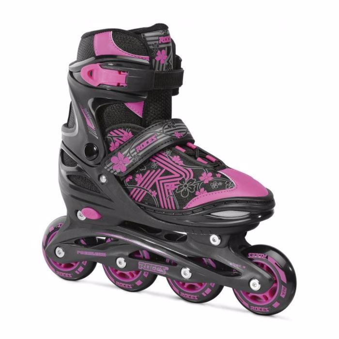 ROCES jokey 3.0 girl afxomeioumena patinia - Mavro/Roz