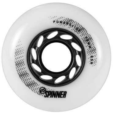 POWERSLIDE 72χιλ./88Α Spinner Ροδάκια - Λευκά (4τμχ.)