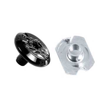 FSK-Logo Cuff Screw Black fitting Imperial