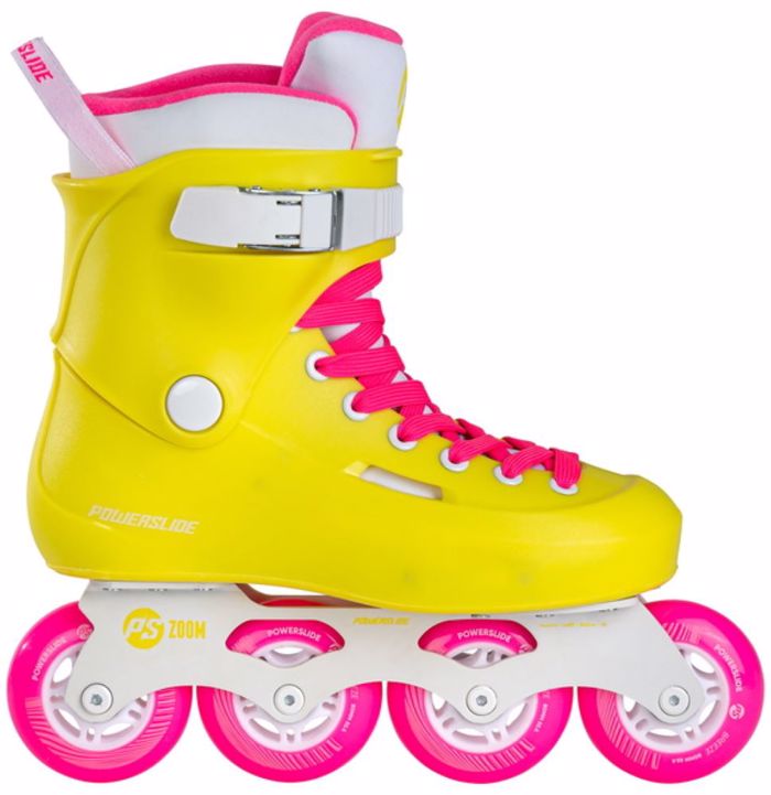 POWERSLIDE  Zoom Neon Yellow 80 Patinia - Kitrino