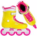 POWERSLIDE  Zoom Neon Yellow 80 Patinia - Kitrino