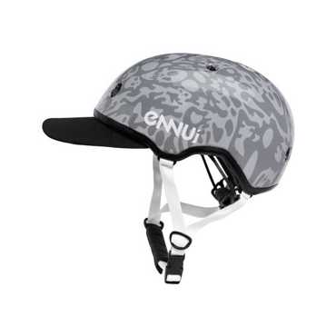 ENNUI Elite Deadly Smoke Grey Helmet With Removable Peak - Grey