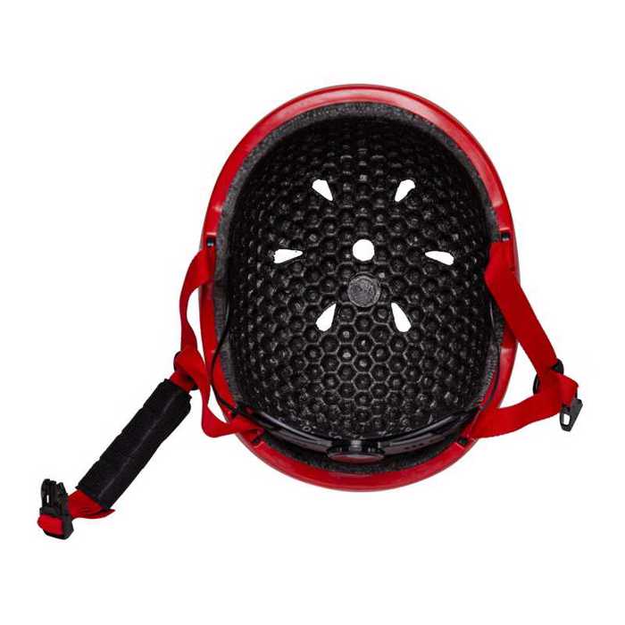 ENNUI elite white red shiny kranos me afairoumeno peak (54-59cm)