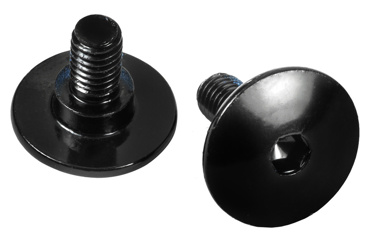 Βίδες Powerslide για Cuff Swell, Kaze, Μαύρες Βίδες Powerslide για Cuff Swell, Kaze, Μαύρες