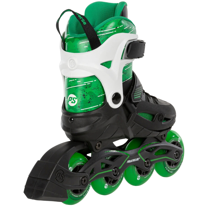 POWERSLIDE Phuzion Universe 4W Adjustable Inline Skates - Green POWERSLIDE Phuzion Universe 4W Afxomeioumena Patinia - Prasino