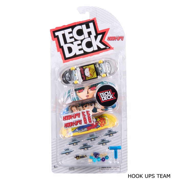TECH DECK Fingerboard - Sanidaki daxtulou 4 temaxion