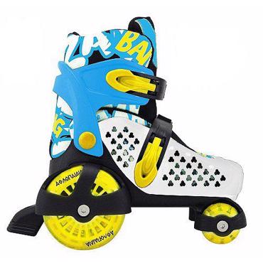 3K Adjustable Quad Roller Skates for Boys - Blue 3K Adjustable Quad Roller Skates for Boys - Blue