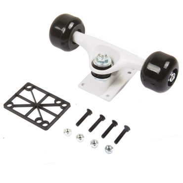 ATHLOPAIDIA Truck with Wheels Athlopaidia, White/Black