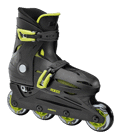 Roces Orlando 4.0 Inline Skates me Prostateftika kai Kranos, Mavro Laim