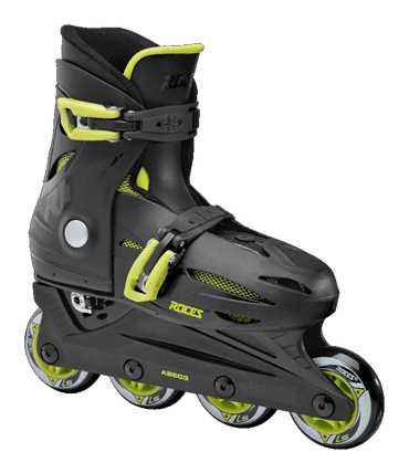 Roces Orlando 4.0 Inline Skates με Προστατευτικά και Κράνος - Μαύρο Λάιμ Roces Orlando 4.0 Inline Skates με Προστατευτικά και Κράνος - Μαύρο Λάιμ