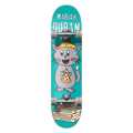 MEOW Mariah Duran whiskers complete skateboard 8'' - Multi