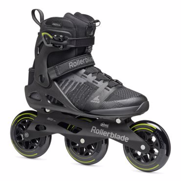 ROLLERBLADE Macroblade 110 3WD In-line Skates - Black/Lime ROLLERBLADE Macroblade 110 3WD In-line Skates - Black/Lime