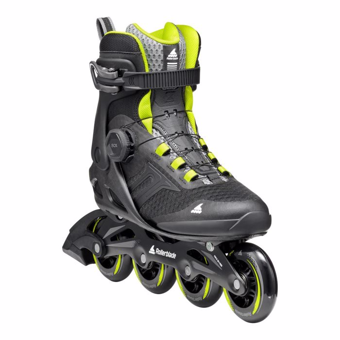 ROLLERBLADE Macroblade 84 BOA Patinia - Black/Lime