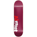 ALMOST Most HYB Skateboard Deck - Burgunndy