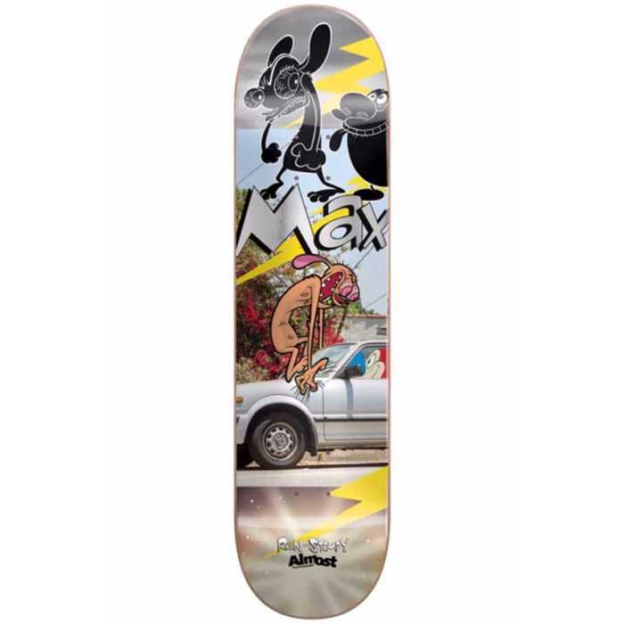 ALMOST Max Ren & Stimpy Road Rage R7 Sanida 8.5''