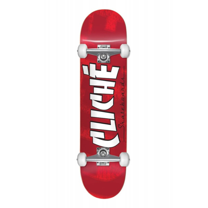 CLICHE Banco Yth FP Complete Skateboard 7'' - Kokkino