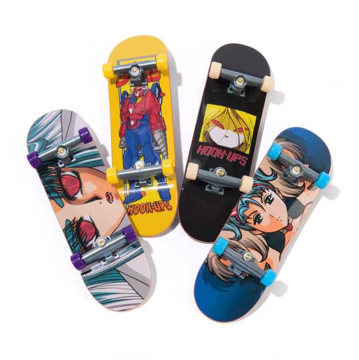 TECH DECK Fingerboard - Sanidaki daxtulou 4 temaxion