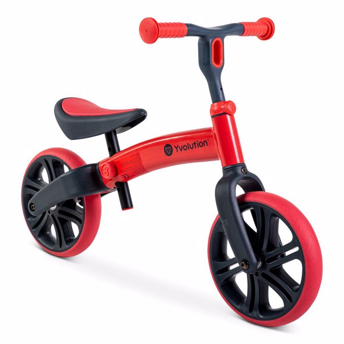 YVOLUTION Velo Junior New Balance Bike - Red YVOLUTION Velo Junior New Podilato Isorropias - Kokkino