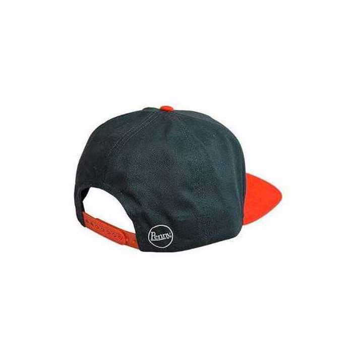 PENNY SKATEBOARDS Snapback Cap, Dark Green/Orange