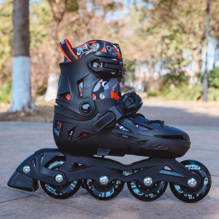 FLYING EAGLE NT2 inline skates - Black FLYING EAGLE NT2 patinia - Mavro