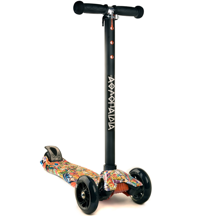 ATHLOPAIDIA Scooter with 3 Led Wheels, #9 AThLOPAIDIA Patini (Scooter) 3troxo, me Fotizomena Rodakia, #9