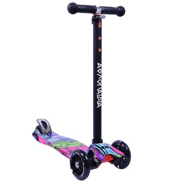 ATHLOPAIDIA Scooter with 3 Led Wheels, #13