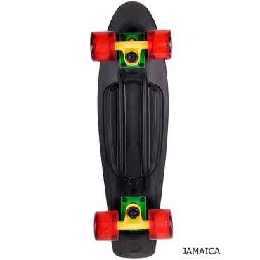 ATHLOPAIDIA Vinyl Board Light Up Colorful Wheels ATHLOPAIDIA Vinyl Board Light Up Colorful Wheels