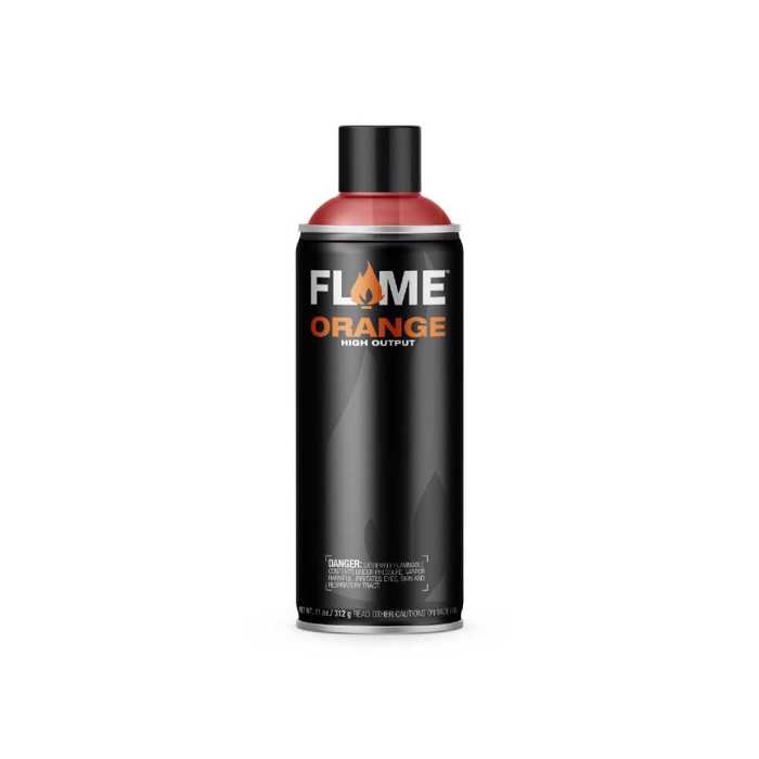 Spray Flame Orange 400ml, Coral Red