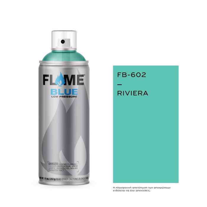 Spray Flame Blue 400ml, Riviera