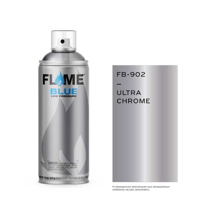 Spray Flame Blue 400ml FB902 Ultra Chrom