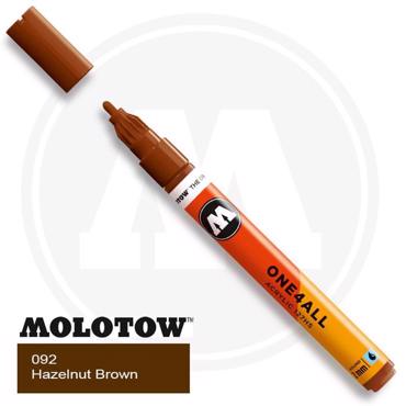 Marker Molotow One 4All 092 Hazelnut brown 2mm