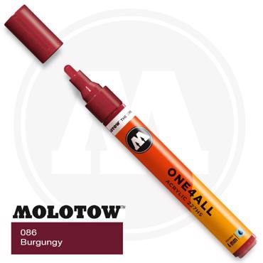 Marker Molotow One 4All 086 Burgundy 4mm