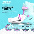 YVOLUTION Neon Combo 2 se 1 Afxomeioumena Patinia - Glazio/Roz