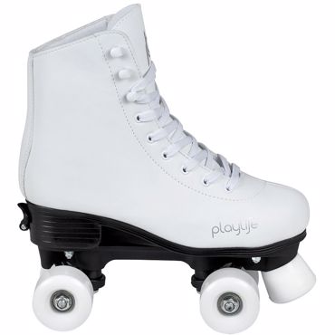 PLAYLIFE Classic White Αυξομειούμενα Roller Skates