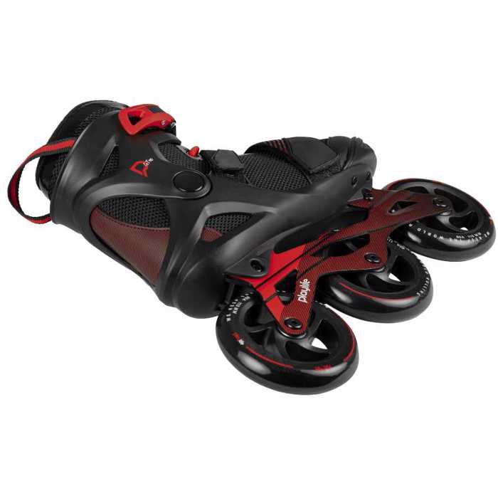 PLAYLIFE GT Black 110 Inline Skates - Black PLAYLIFE GT Black 110 Patinia - Mavro