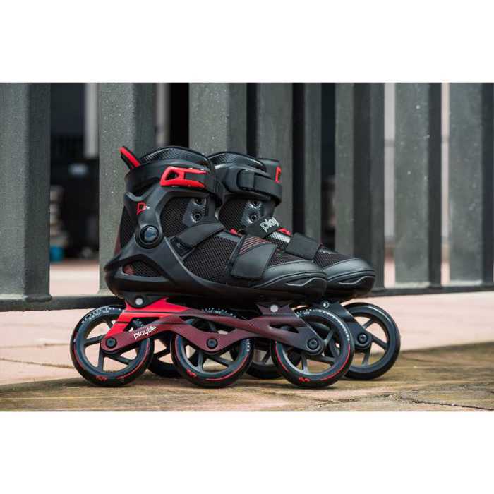 PLAYLIFE GT Black 110 Inline Skates - Black PLAYLIFE GT Black 110 Patinia - Mavro