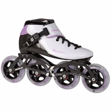 POWERSLIDE Dragon White 90 Inline Skates - White POWERSLIDE Dragon White 90 Inline Skates - White