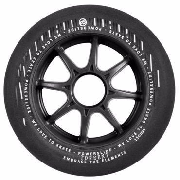 Powerslide Torrent Rain 110mm/84Α-70A Wheels - Black Powerslide Torrent Rain 110mm/84Α-70A Wheels - Black