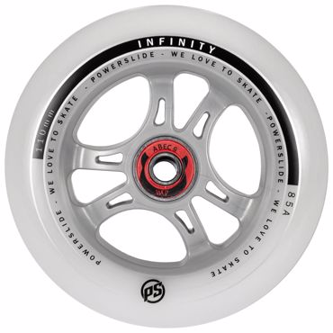 POWERSLIDE 110mm/85A Infinity RTR Wheels - White
