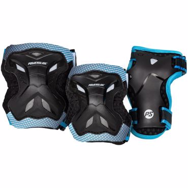 POWERSLIDE Pro Boys Kids Protection Set - Black/Blue