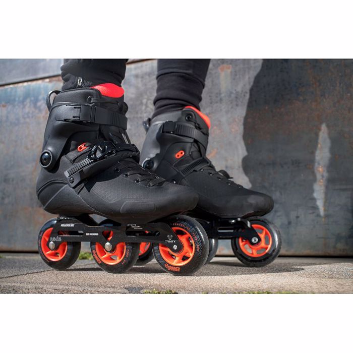 Inline Skates Powerslide Kaze 90 Black