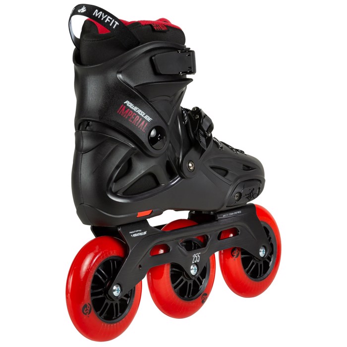 POWERSLIDE Imperial Black Red 110 Inline Skates - Black/Red POWERSLIDE Imperial Black Red 110 Inline Skates - Mavro/Kokkino