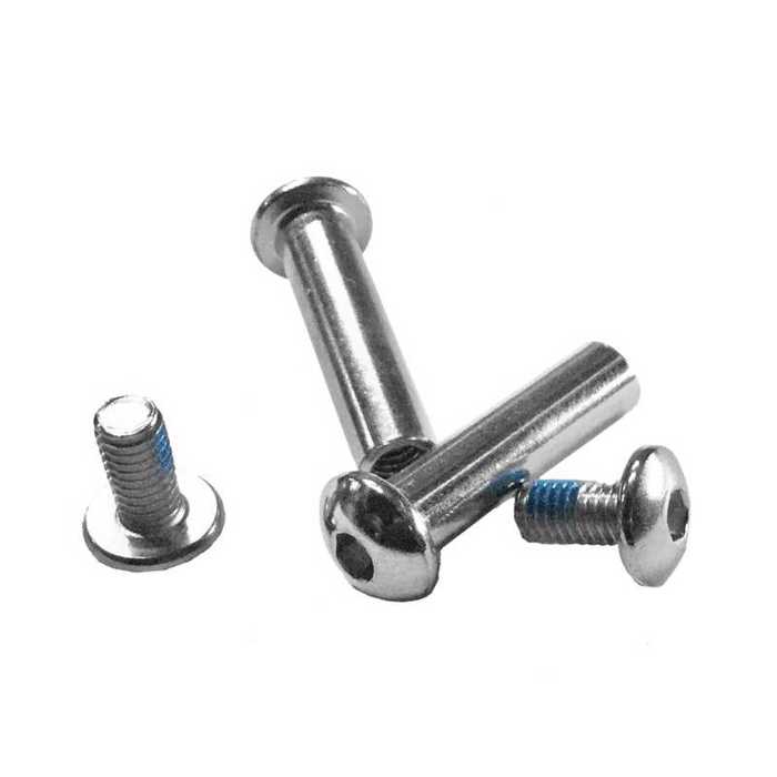 POWERSLIDE Steel Double Axle, Hex 29mm/8mm