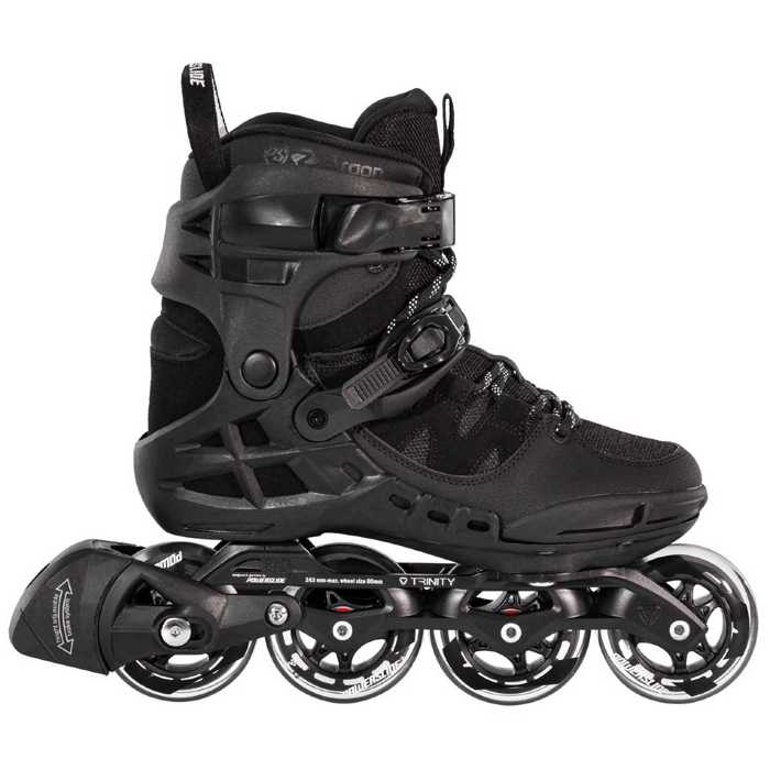 POWERSLIDE Argon Black 80 Inline Skates - Black POWERSLIDE Argon Black 80 Patinia - Mavro