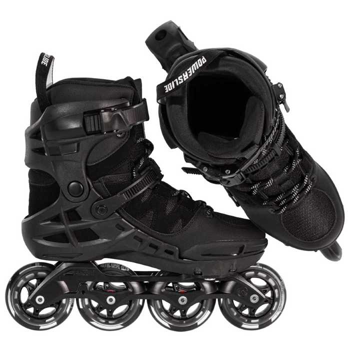 POWERSLIDE Argon Black 80 Inline Skates - Black POWERSLIDE Argon Black 80 Patinia - Mavro